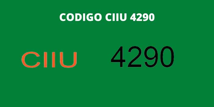 CODIGO CIIU 4290