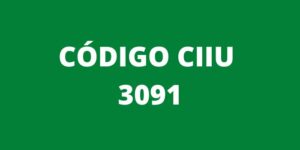 CODIGO CIIU 3091